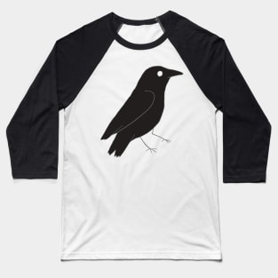 crow drawing Baseball T-Shirt